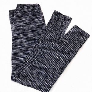 Black and white leggings